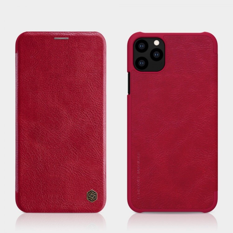 Bao da iPhone 11/ 11 Pro/ 11 Pro Max hiệu Nillkin Qin | BigBuy360 - bigbuy360.vn