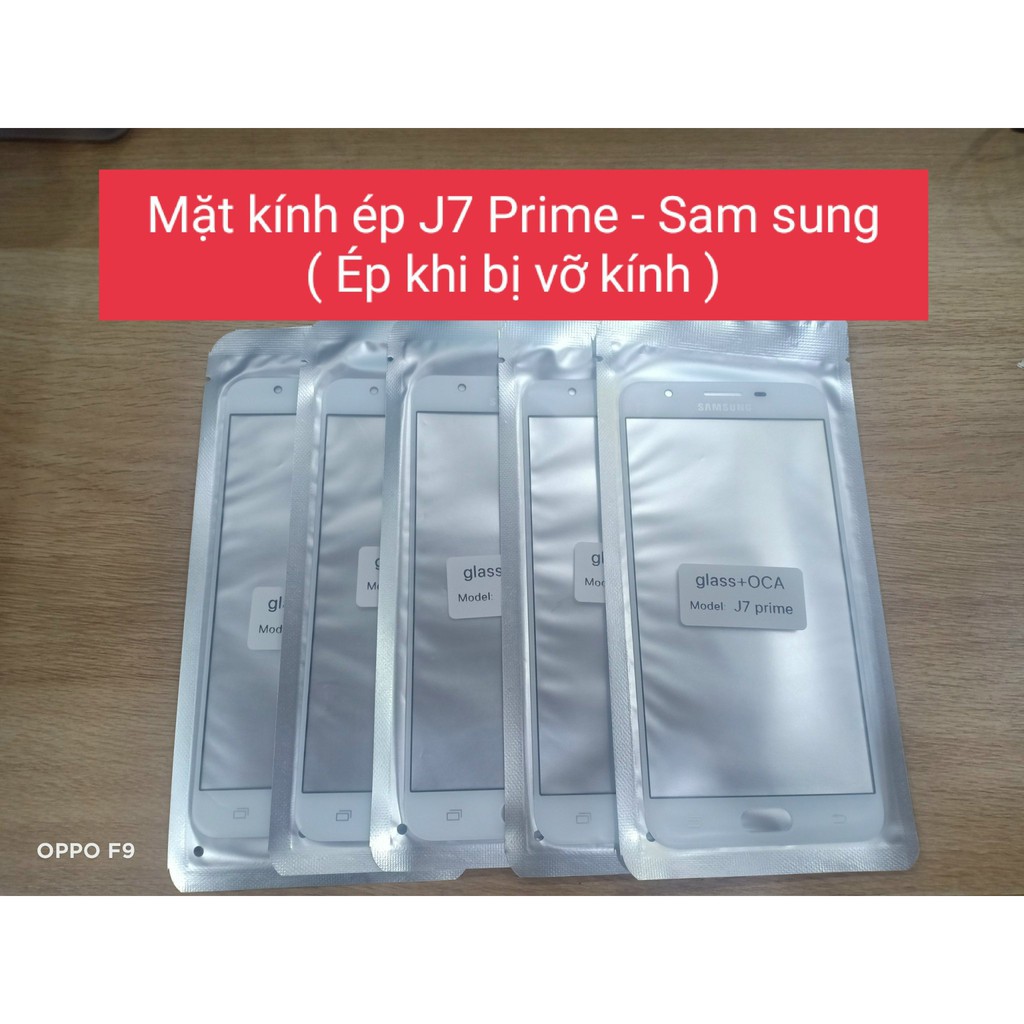Mặt kính ép liền keo J7 Prime - Sam sung