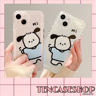 [ CÓ IP 14 ] Ốp lưng ip trong suốt SPACE hoạ tiết CHÚ CHÓ HI PACHA DOG dành cho ip