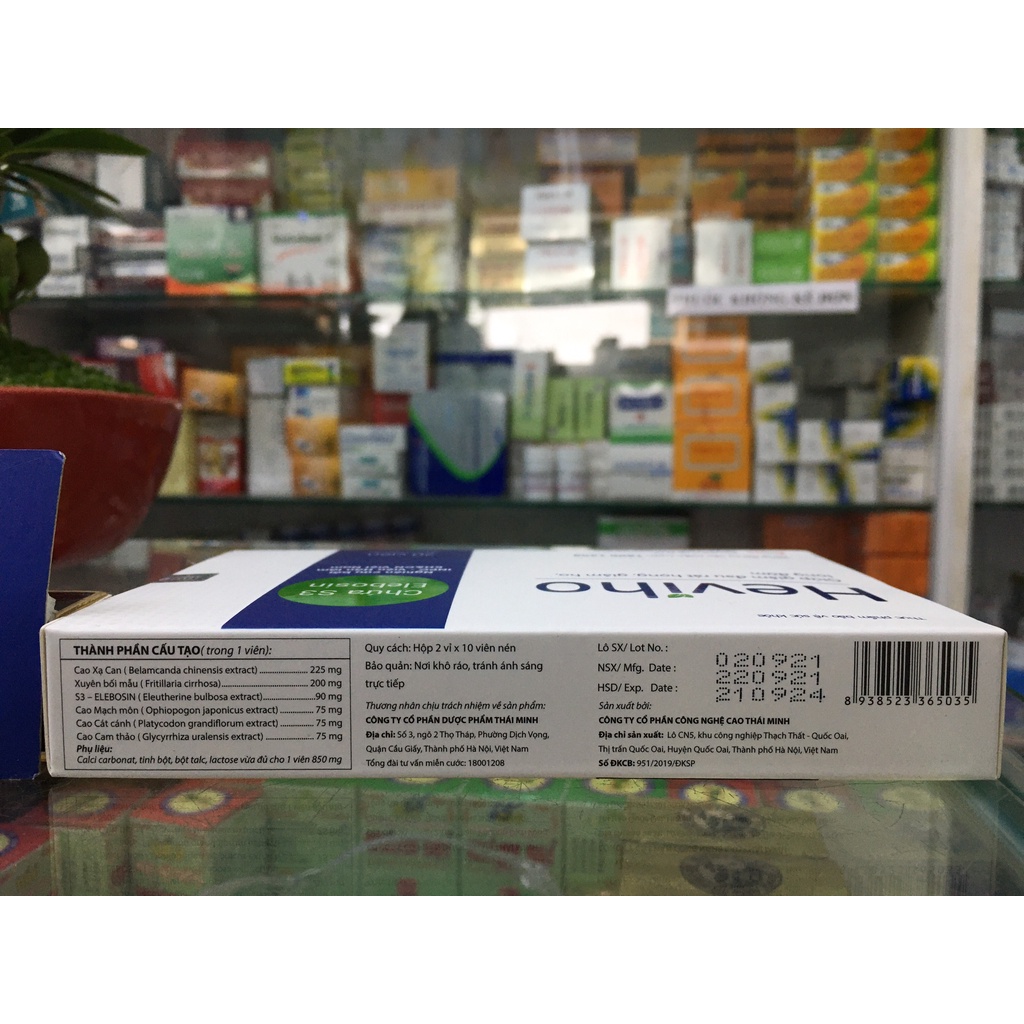 ✅ [Chính Hãng] Heviho giảm viêm họng hạt, ho mãn tính