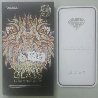 Kính cường lực 9D full keo iphone X