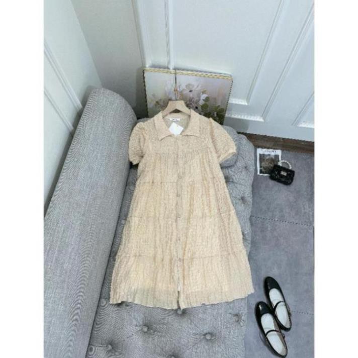 ĐÂM 2 DÂY, VÁY 2DÂY MIX VÁY SUÔNG CỔ BẺ 2 MÀU TRẮNG - BE | BigBuy360 - bigbuy360.vn