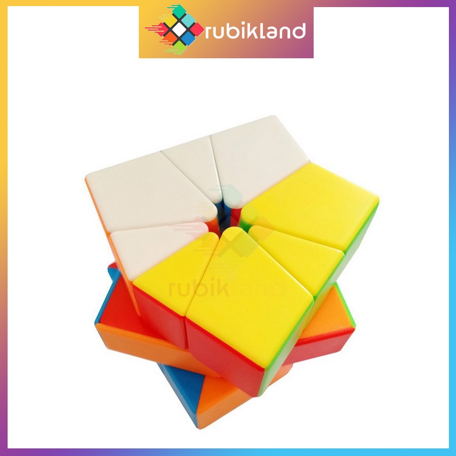 Rubik Square-1 Cube Stickerless MoYu MeiLong MFJS Rubic SQ1 Biến Thể Đồ Chơi Trí Tuệ Trẻ Em