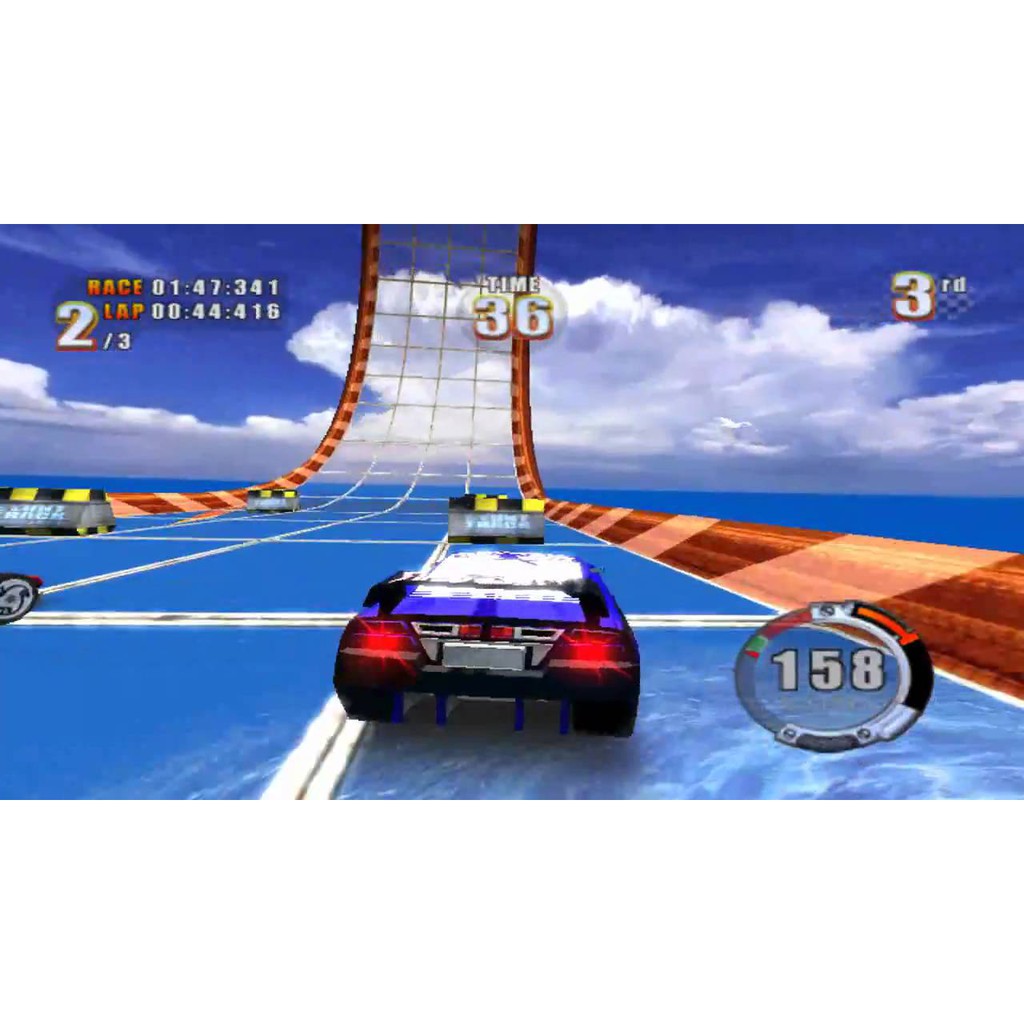 HOT WHEELS Dvd Bộ Đồ Chơi Lắp Ráp Đường Ray Xe Hơi Ps2