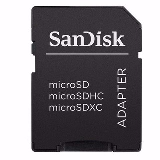 Adapter Sandisk chuyển đổi thẻ micro SD sang thẻ SD