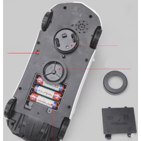 [Hàng sẵn] Đồ chơi xe Ô tô đồ chơi Xoay 360 độ Có đèn, phát nhạc vui nhộn