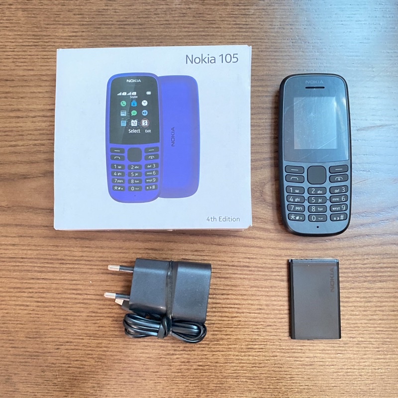Điện thoại nokia 105 - Nguyên hộp đủ pin sạc