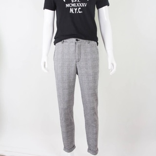 Quần kẻ nam Zara xuất xịn