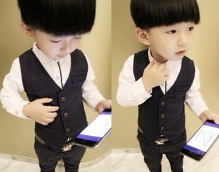 Set vest 5 chi tiết cho bé trai