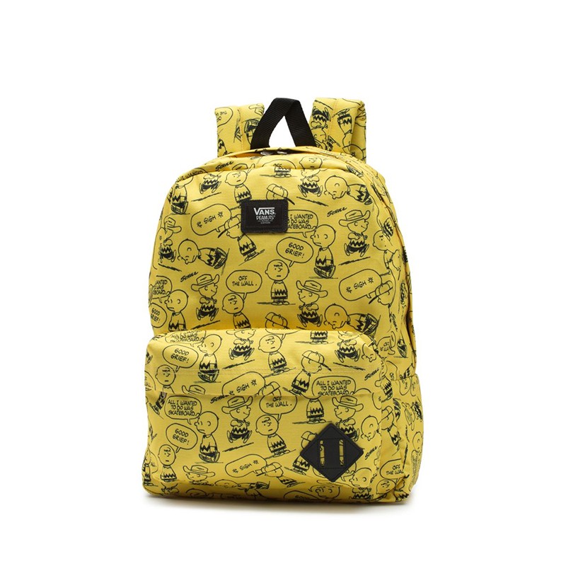 Balo Vans vàng X Peanuts Old Skool