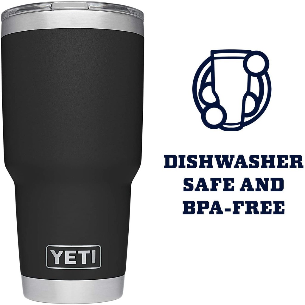 Ly Yeti rambler 30oz tumbler với nắp nam châm , ly giữ nhiệt bằng thép không gỉ Yeti 900ml bán bởi luckily1702