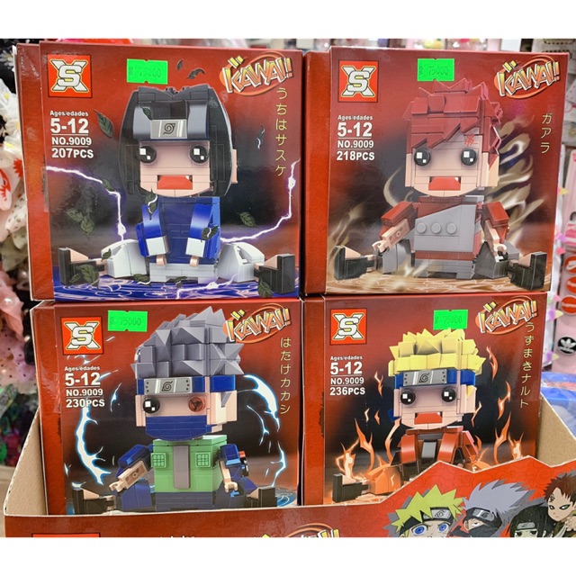 Lắp ghép xếp hình Naruto - đồ chơi lắp ráp nhân vật