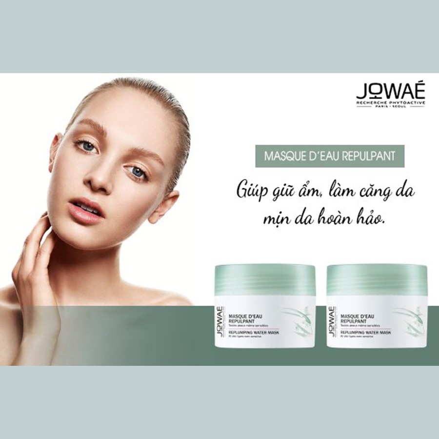 Mặt Nạ Nước JOWAE REPLUMPING WATER MASK Dưỡng Ẩm Cấp Nước Cho Da -  Mỹ Phẩm Thiên Nhiên Nhập Khẩu Pháp  50ml