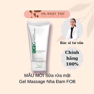 CHÍNH HÃNG Mẫu mới 2022 Sữa rửa mặt FOB Gel Massage Nha Đam