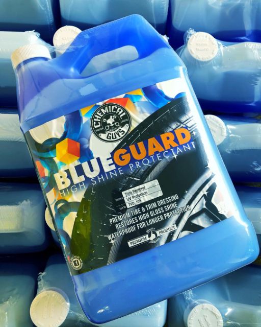 Dưỡng bóng lốp xe ô tô, xe máy hàng cao cấp Chemical Guys Blue Guard độ bến hơn 1 tháng dung tích 480ml