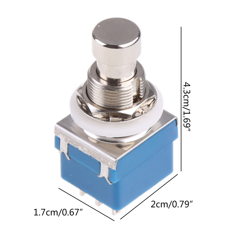 Công Tắc Bàn Đạp 9-Pin 3PDT Cho Hiệu Ứng Đàn Guitar Điện