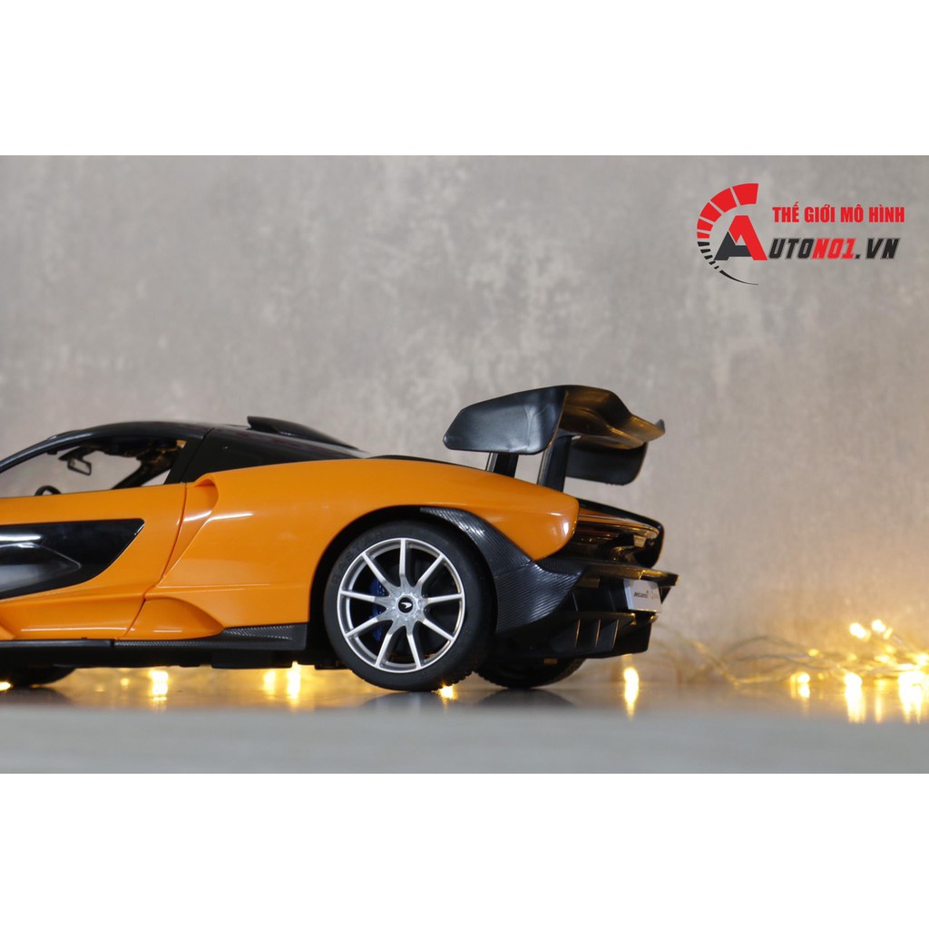 MÔ HÌNH XE ĐIỀU KHIỂN Ô TÔ MCLAREN SENNA ORANGE 1:14 RASTAR 7242