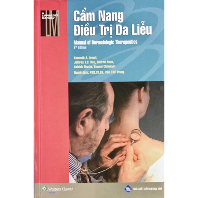 Sách - cẩm nang điều trị da liễu