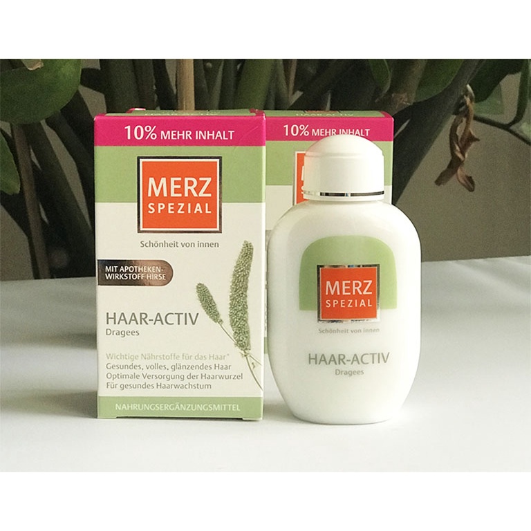 Viên Uống Hỗ Trợ Mọc Tóc Merz Spezial 120 Viên Hàng Đức Chính Hãng