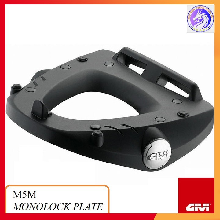 Đế Đệm Givi M5M Monolock Plate Chịu Lực Cao Gắn Xe Máy Và Moto - Hàng Chính Hãng - BH 2Năm