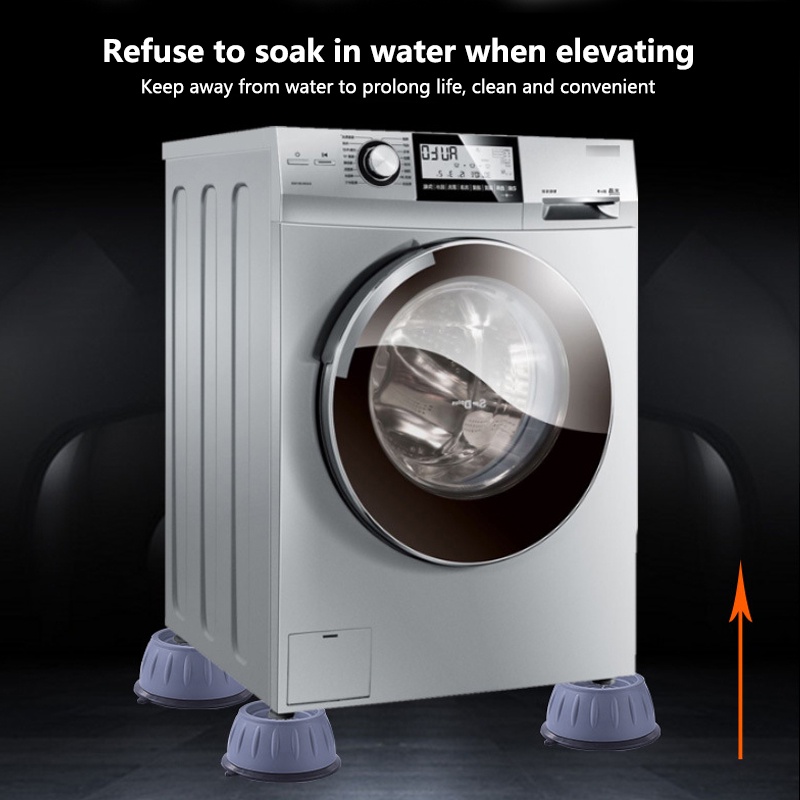 đế cao su kê chân, chống rung lắc cho máy giặt, máy rửa bát( 1cái)