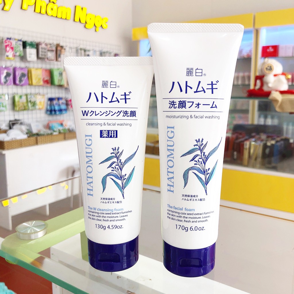 Sữa rửa mặt ý dĩ Hatomugi Naturie Nhật Bản