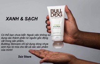 Sữa rửa mặt Bulldog Original dành cho nam