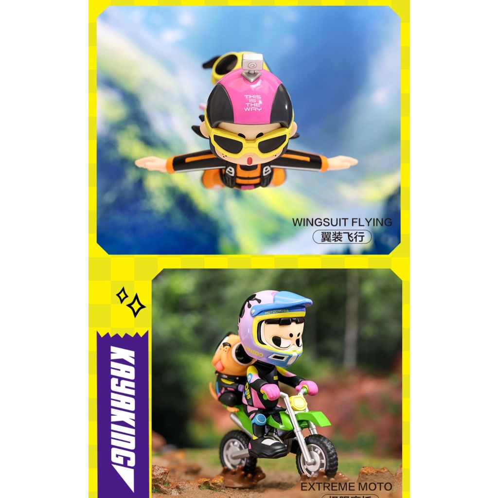 Mô Hình Búp Bê Pop Mart Thể Thao Siêu Dễ Thương