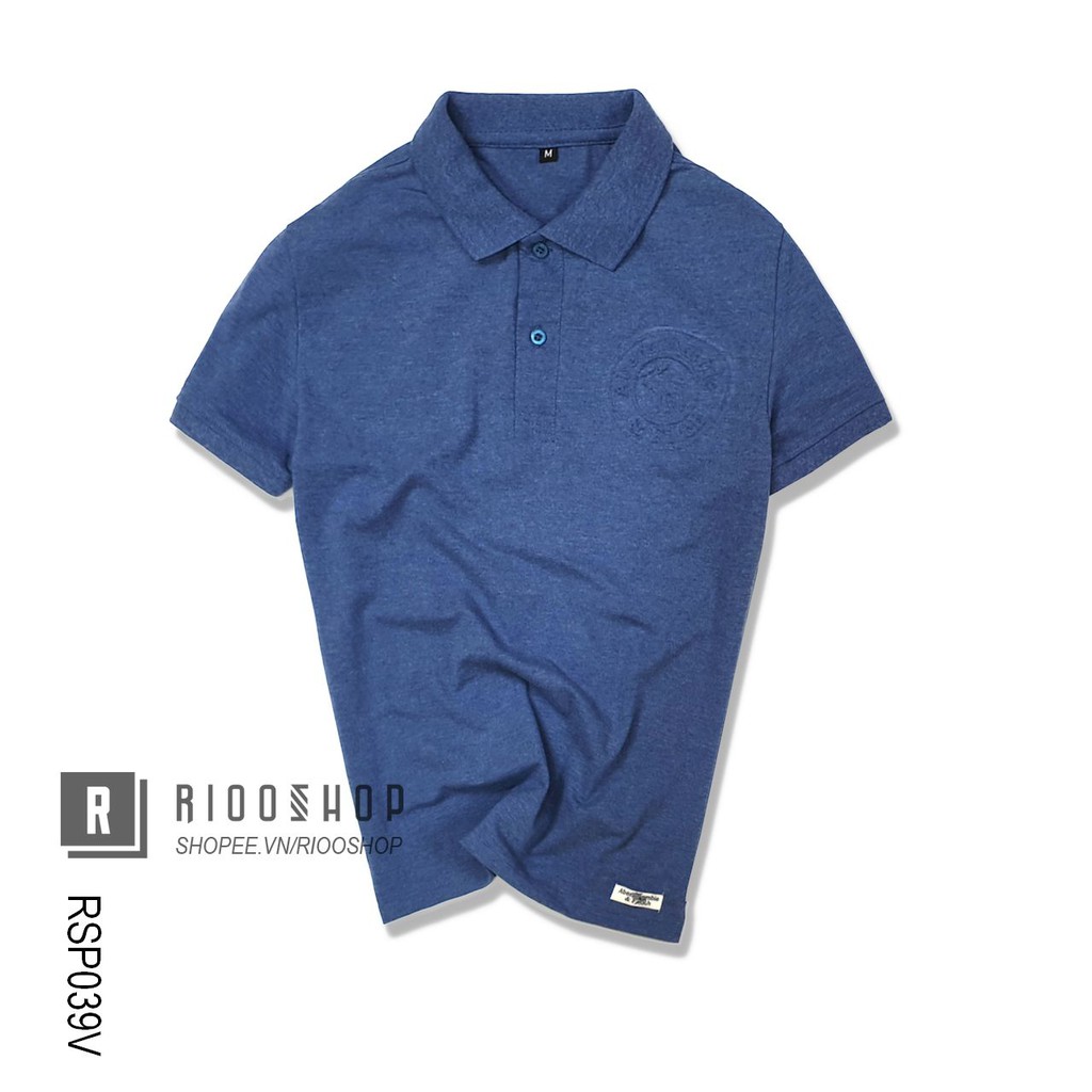 Áo áo thun nam có cổ cao cấp ab trơn đơn giản RSP039 | BigBuy360 - bigbuy360.vn