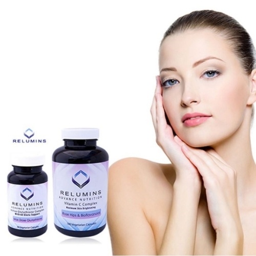 Viên Uống Trắng Da Relumins Advanced Skin Nutrients 1650mg Hộp 90 viên chính hãng Mỹ - licy house