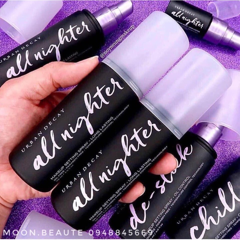 [BILL US] Xịt khoá nền Urban Decay All nighter giữ lớp nền hoàn hảo suốt 24h trong trang điểm make up chuyên nghiệp | BigBuy360 - bigbuy360.vn