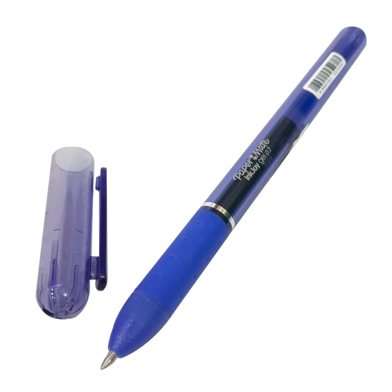 Bút nước Paper Mate InkJoy Gel 0.5mm đậy nắp - Màu xanh dương đậm