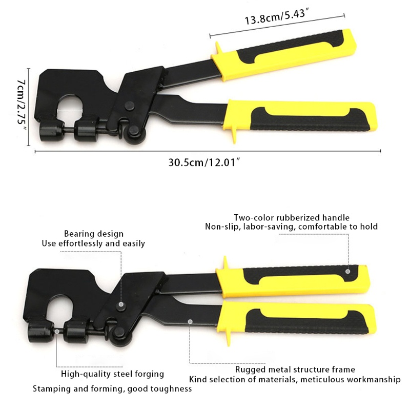 Kìm Cắt Đinh Tán Cầm Tay Chống Ăn Mòn DIY Cho Gia Đình Và Bạn Bè