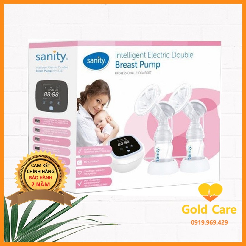 ✅ Máy hút sữa điện đôi Sanity AP-5316 - CHÍNH HÃNG