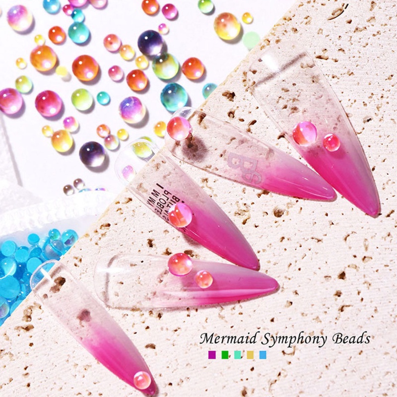 Set 300 Nhãn Dán Họa Tiết 3D Trang Trí Móng Tay DIY Cho Nữ