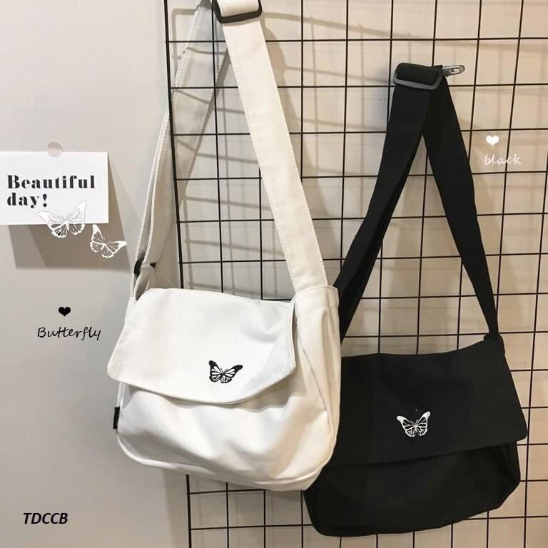 [Hàng Loại 1] 10 mẫu Túi Chéo 🦋 Túi đeo chéo chất vải Canvas dáng Unisex 2  | BigBuy360 - bigbuy360.vn