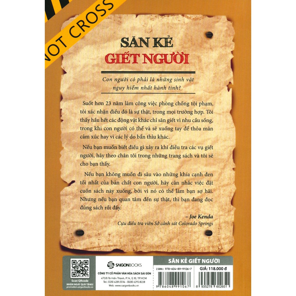 Sách Sài Gòn - Săn Kẻ Giết Người