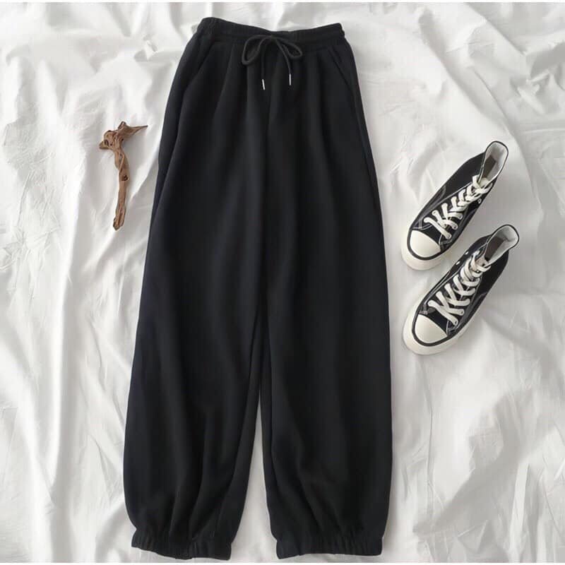 Quần Jogger chun ống chơn chất nỉ dày dặn hàng i hình chuẩn from thể thao cá tính SHINO