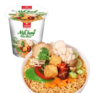 Mì Ly Chay Lẩu Thái Vifon ( Thùng 24 ly )