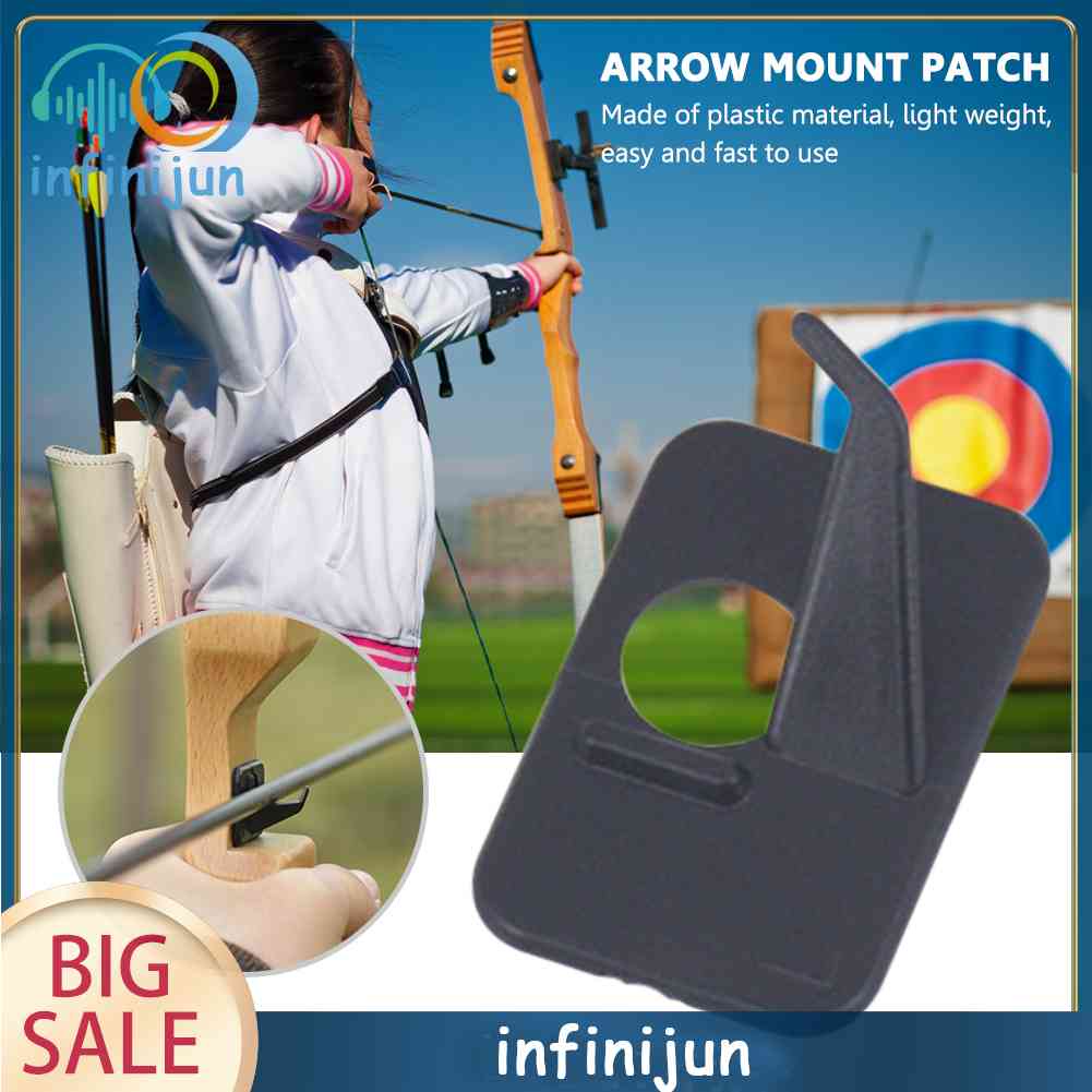 Set 10 Đệm Tự Dính Bằng Nhựa Cho Cung Tên Trái / Phải