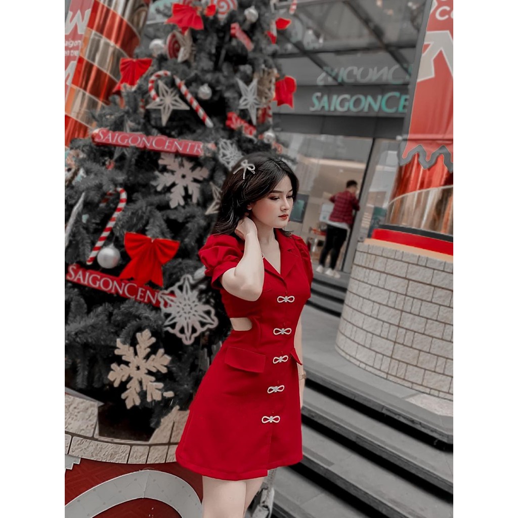 Đầm đi chơi tết, dự tiệc tay phồng Bell Dress | BigBuy360 - bigbuy360.vn