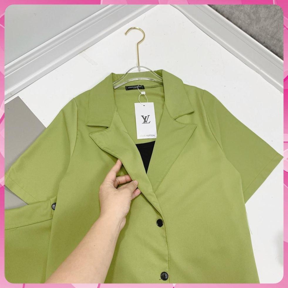 S38 CAO CẤP Set 3 món: áo Blazer + Chân váy midi + áo bra bên trong (S38) OR
