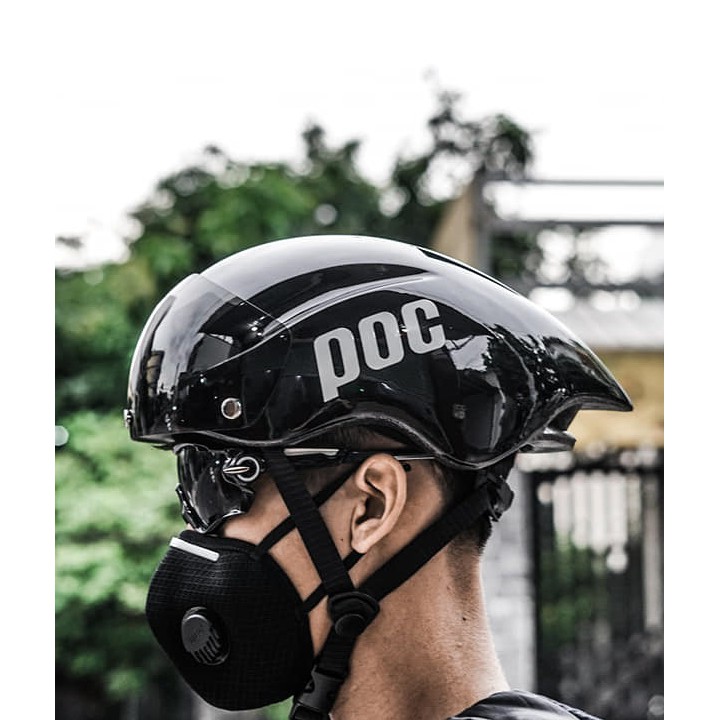 Mũ bảo hiểm cho xe đạp và xe máy POC 01 chính hãng bảo hành 12 tháng