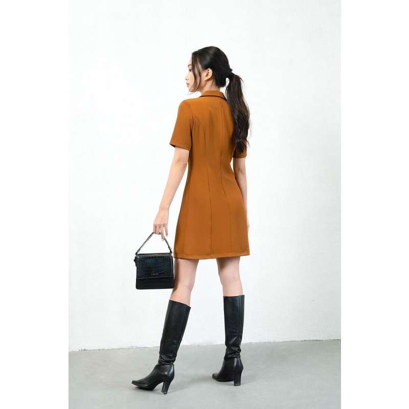 Đầm VIENNE TRAN Ôm Phối Áo Khoác Ngắn V63F21Q006