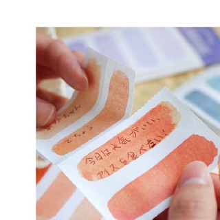 Notepad màu pastel dạng list cho sổ planner / bullet journal