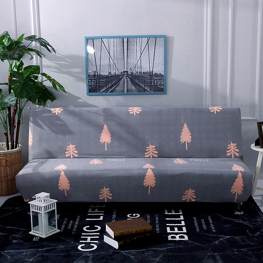 Tấm vải bọc ghế sofa không có tay in hình dễ thương tiện dụng
