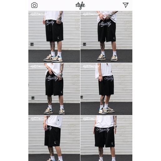 Quần đùi nelly nỉ sale (có sẵn) thily