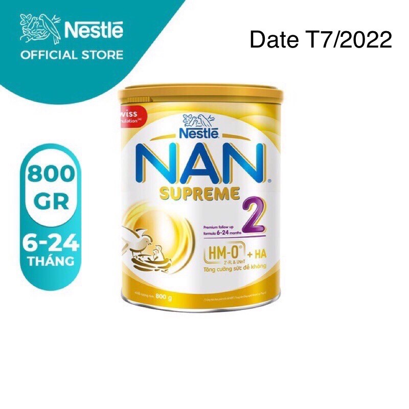 Sữa bột NAN SUPREME 2 - hộp 800g