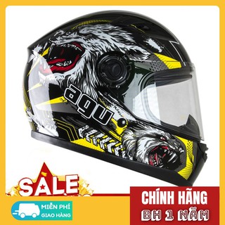 Mũ Bảo Hiểm fullface Royal M139 AGU Tem Sói Miễn phí vận chuyển - Nói không với hàng nhái