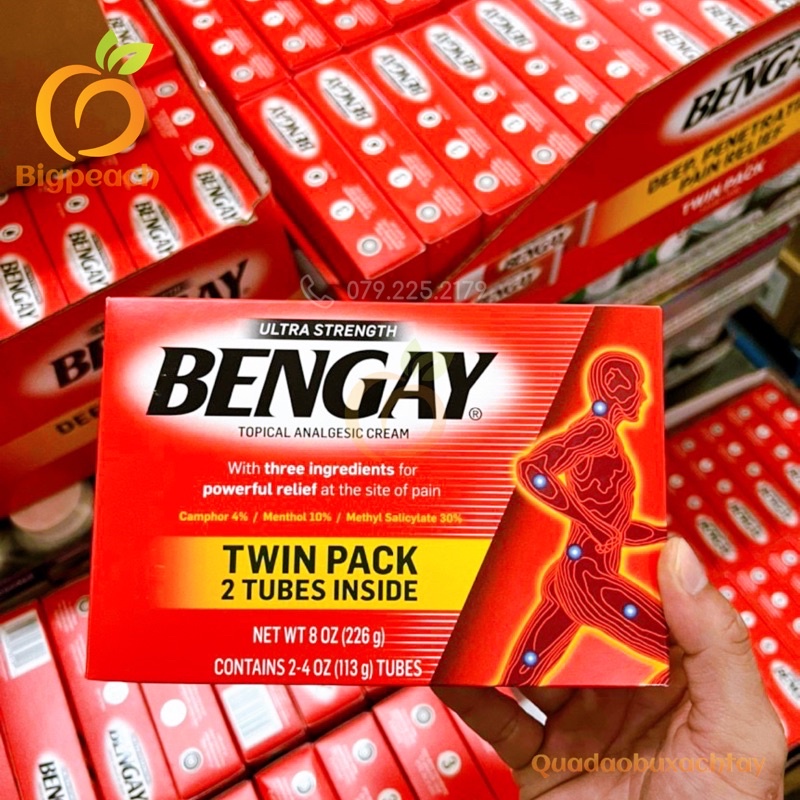 Dầu Nóng Xoa Bóp Massage Bengay Mỹ